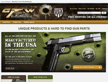 Tablet Screenshot of gunpartswarehouse.com